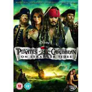 Pirates Caribbean Stranger Tides DVD