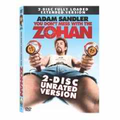 You Don't Mess with Zohan DVD