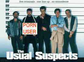 usual suspects porn user