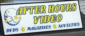After Hours Video sign