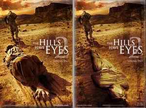 Before & after: Hills Have Eyes 2 poster