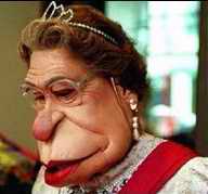 Spitting Image of the Queen