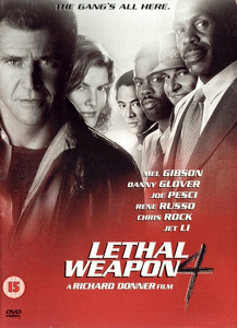 Lethal Weapon 4 UK DVD