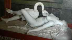 Another interpretation of Leda and the swan